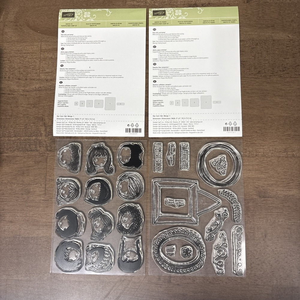 Stampin' Up! Sweetie Pie #136849 & Sweetie Pie Frames #137121